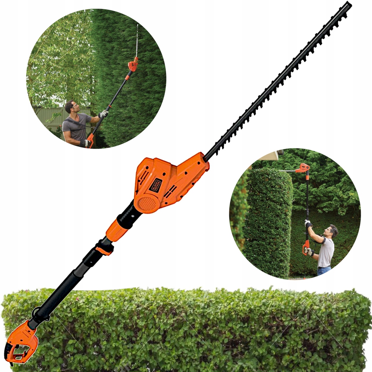 Nožnice na živý plot Black+Decker 550W 51 cm